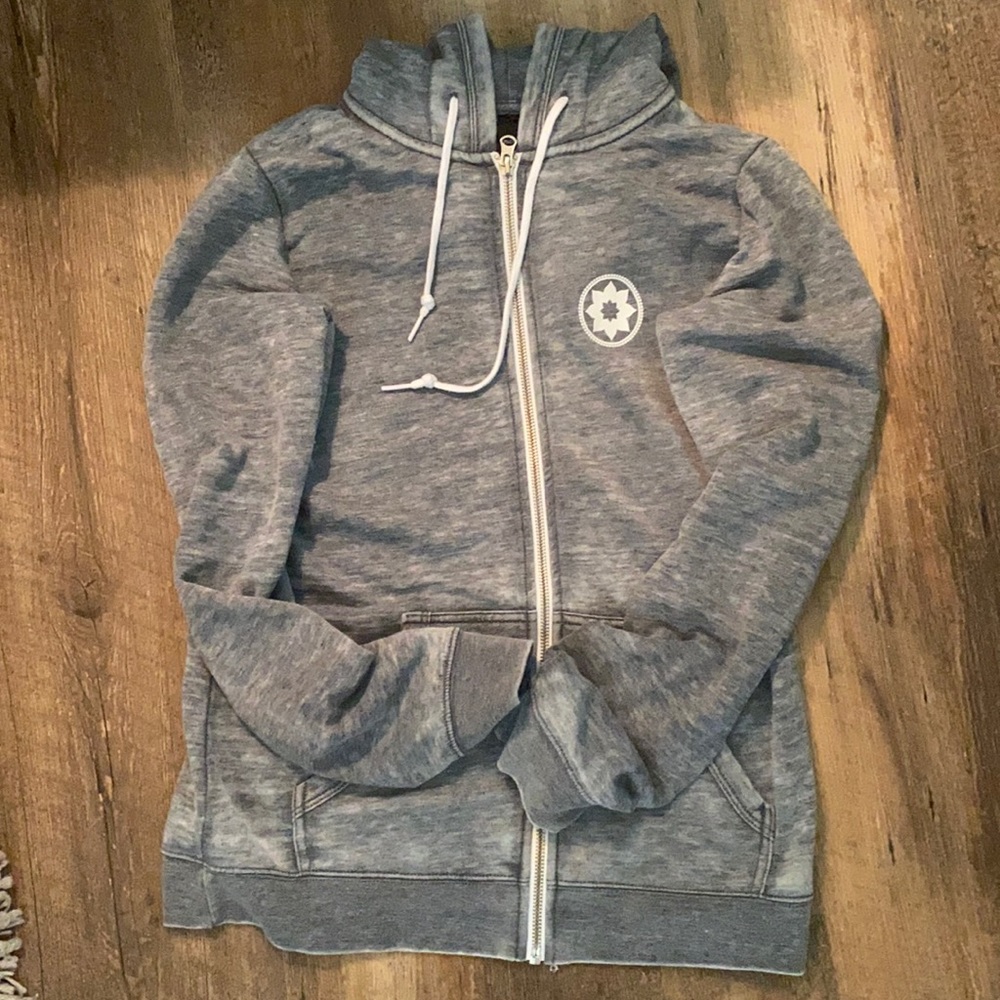 Club Pilates Burn Out Zip Hoodie